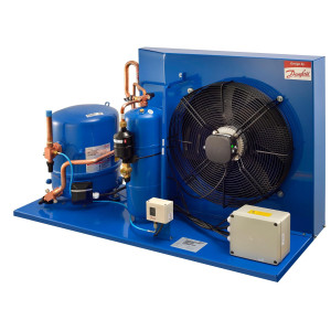 Danfoss OP-HJZ028D39N Condensing Unit Microchannel Coil 2.5HP MBP 230V/1Ph/60Hz R134a,R404A,R448A,R449A,R452A,R513A POE Oil 1 Fan with Reciprocating Compressor MTZ28-1 115N0277
 Danfoss OP-HJZ028D39N Condensing Unit Microchannel Coil 2.5HP MBP 230V/1Ph/60Hz R134a,R404A,R448A,R449A,R452A,R513A POE Oil 1 Fan with Reciprocating Compressor MTZ28-1 115N0277