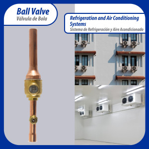 Appli Parts APBV-014 1/4 in Shut Off Ball Valve ODF Universal Replacement 610 psi (4.2 Mpa) max pressure -22 F to 248 F work temperature with 1/4 in SAE service port, with 6-1/2 in overall length Appli Parts APBV-014 1/4 in Shut Off Ball Valve ODF Universal Replacement 610 psi (4.2 Mpa) max pressure -22 F to 248 F work temperature with 1/4 in SAE service port, with 6-1/2 in overall length