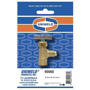 Uniweld Can Tap Valve 1/2in Acme Male Fittings 90060 Uniweld Can Tap Valve 1/2in Acme Male Fittings 90060