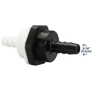 SpeedClean CJ2-07-1 Water Tank Check Valve, 1/4 Bard 1/3 PSI 
 SpeedClean CJ2-07-1 Water Tank Check Valve, 1/4 Bard 1/3 PSI
