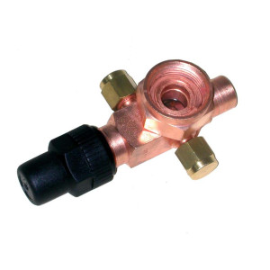 Danfoss 8168031 V06 1 in Rotolock x 1/2 ODF, Service Valve for Compressors Danfoss 8168031 V06 1 in Rotolock x 1/2 ODF, Service Valve for Compressors