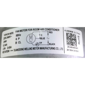 Motor single phase asynchronous YDK24-6(B) YKT-24-6-2L RoHS 220-240v 24w 0.34a Lra 0.45a 50hz 202400400491 11002012001428
Fits:  MSJ-12 Motor single phase asynchronous YDK24-6(B) YKT-24-6-2L RoHS 220-240v 24w 0.34a Lra 0.45a 50hz 202400400491 11002012001428
Fits:  MSJ-12