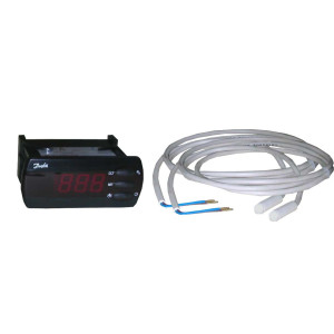 Electronic Control Danfoss Ekc202c 220v (Temperature Sensors 084b4403 Not Included), Four Relay Outputs, Two Temperature Sensors, and A
Digital Input Electronic Control Danfoss Ekc202c 220v (Temperature Sensors 084b4403 Not Included), Four Relay Outputs, Two Temperature Sensors, and A
Digital Input