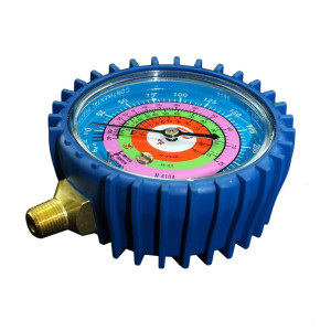Uniweld G530LD Manifold Gauge Low Compatible with R410A, R22, R404A, psi-Fahrenheit