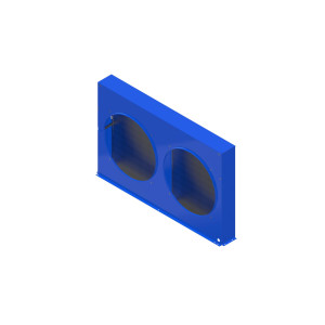 Danfoss Microchannel Condenser Coil MCHE, Q8 Coil + Fan shroud 193U8025E Danfoss Microchannel Condenser Coil MCHE, Q8 Coil + Fan shroud 193U8025E