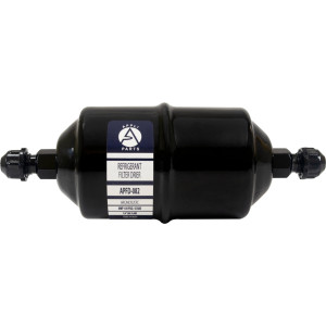 Appli Parts APFD-082 1/4 in Liquid Line Refrigerant AC Filter Drier hvac Refrigeration 082 SAE Flare connection universal unidirectional 6in long 2-1/4 in wide Appli Parts APFD-082 1/4 in Liquid Line Refrigerant AC Filter Drier hvac Refrigeration 082 SAE Flare connection universal unidirectional 6in long 2-1/4 in wide