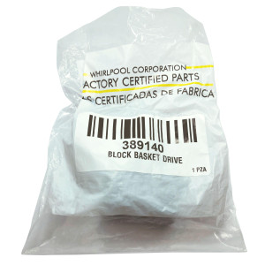Whirlpool WP389140 Genuine OEM Washer Drive Block for Inner Tub 
Fits: 389140 357782 97360 Whirlpool WP389140 Genuine OEM Washer Drive Block for Inner Tub 
Fits: 389140 357782 97360