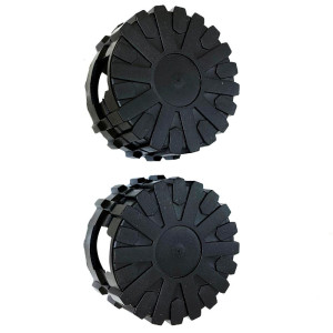 Uniweld Protective Gauge Boots 2in / 50mm Black Gb20s Uniweld Protective Gauge Boots 2in / 50mm Black Gb20s