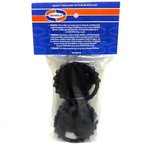 Uniweld Protective Gauge Boots 2in / 50mm Black Gb20s Uniweld Protective Gauge Boots 2in / 50mm Black Gb20s