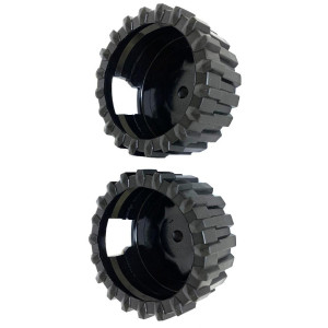 Uniweld Protective Gauge Boots 2in / 50mm Black Gb20s Uniweld Protective Gauge Boots 2in / 50mm Black Gb20s