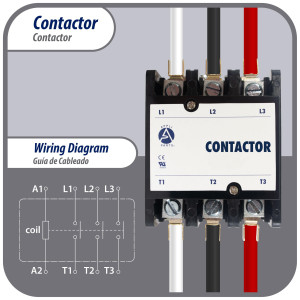 Appli Parts APAC-375120 Heavy Duty 3 Poles Contactor 75 Amp 120 Volts Coil Replacement for ac Compressor and Electrical Applications UL Certified 476929 Appli Parts APAC-375120 Heavy Duty 3 Poles Contactor 75 Amp 120 Volts Coil Replacement for ac Compressor and Electrical Applications UL Certified 476929