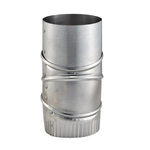 Lambro 722 Galvanized Adjustable Elbow 90 Degree 4 inch  Lambro 722 Galvanized Adjustable Elbow 90 Degree 4 inch