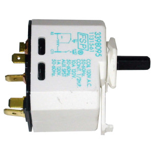 Whirlpool WP3398095 Genuine OEM Switch Push To Start Relay 4 Pins Dryer 
Fits: 3398095 Whirlpool WP3398095 Genuine OEM Switch Push To Start Relay 4 Pins Dryer 
Fits: 3398095