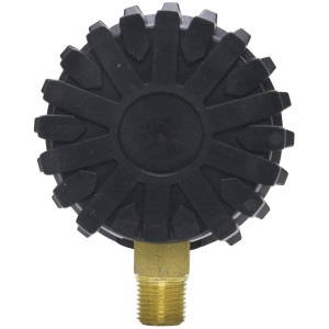 Uniweld G19D Acetylene Replacement Contents Gauge1-1/2-Inch 400 PSI with Protective Rubber Boots