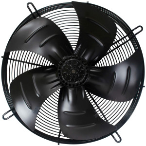 Appli Parts AXF-550-1 21-5/8 in Axial Fan Motor Guard Mounted Fan Blade 220V, 1 Ph, 50-60 Hz, 725W, 1400 rpm, Universal replacement for Cold Room Evaporators, Condensing Units, Work Temp -22F to 140F