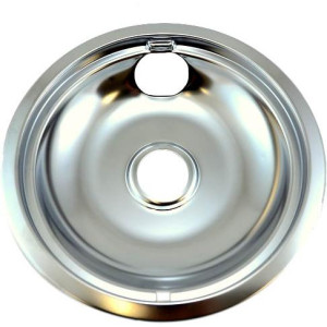 Bowl Chrome 8" With Hole Whirlpool WPW10196405 / 3195209 Bowl Chrome 8" With Hole Whirlpool WPW10196405 / 3195209