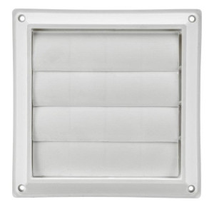 Lambro 361W White Plastic Louvered Vent 6 inch Lambro 361W White Plastic Louvered Vent 6 inch