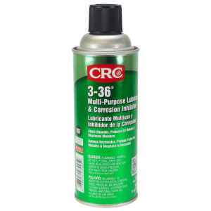 CRC 3-36  Multi-Purpose Lubricant and Corrosion Inhibitor 11 Oz Spray Can with plastic straw CRC-2 1003255 03005 CRC 3-36  Multi-Purpose Lubricant and Corrosion Inhibitor 11 Oz Spray Can with plastic straw CRC-2 1003255 03005