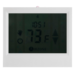 Onezone Wireless Thermostat Battery Powered Duct Zone Damper 10" Onezone10tw