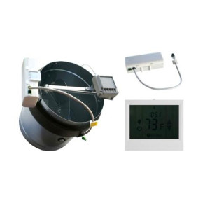 Onezone Wireless Thermostat Battery Powered Duct Zone Damper 10" Onezone10tw Onezone Wireless Thermostat Battery Powered Duct Zone Damper 10" Onezone10tw
