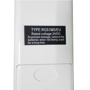 Remote Control RG51M5/EU Split Ecox 2033550A7555 203355091469 17317000A01285 17317000000324
 Remote Control RG51M5/EU Split Ecox 2033550A7555 203355091469 17317000A01285 17317000000324