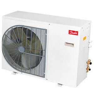 Danfoss Condensing Unit 1.5HP 230V/3Ph/60Hz R134, R404, R448, R449, R452, R513 MBP Slim Pack HPZP019D20Q 1 Fan with Reciprocating Compressor MTZ19-3 60dB 115F0601
 Danfoss Condensing Unit 1.5HP 230V/3Ph/60Hz R134, R404, R448, R449, R452, R513 MBP Slim Pack HPZP019D20Q 1 Fan with Reciprocating Compressor MTZ19-3 60dB 115F0601