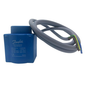 Danfoss 018F6282 Solenoid Coil 220-230 V,50/60 Hz, 14 W, 50 Hz, 16 W, IP20, BF230CS, Cable
018F8232