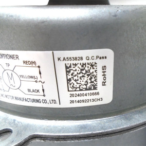 Fan Motor Outdoor Unit Ecox Ykt-53-6-93 11002012002646 / 202400410666
Fits: Eddm036c16b
