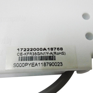 Display Box Indoor Unit Ecox CE-KFR35G/N1Y-AF4.D.01.XK1.1 RoHS 17222000A18768
Fits: EDEM009C16E EAEM009C11E EAEM012C11E EAEM018C11E EAEM024C11E EAEM012C11B EDFM018C17B EDFM012C17B EDFM024C17B EDFM012C17A EDFM009C17B EDEM012C16E EDEM024C16E EDEM018C16 Display Box Indoor Unit Ecox CE-KFR35G/N1Y-AF4.D.01.XK1.1 RoHS 17222000A18768
Fits: EDEM009C16E EAEM009C11E EAEM012C11E EAEM018C11E EAEM024C11E EAEM012C11B EDFM018C17B EDFM012C17B EDFM024C17B EDFM012C17A EDFM009C17B EDEM012C16E EDEM024C16E EDEM018C16