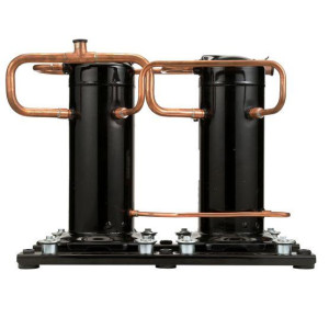 Copeland Scroll Tandem Compressor 166.000Btu Compressors 208-230v/3ph/60Hz A/C Compatible with R410A, ZPT166KCE-TF5