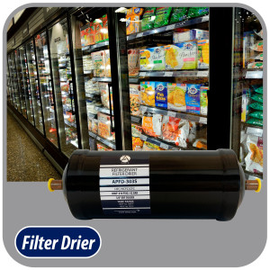 Appli Parts APFD-303S 3/8 in Liquid Line Refrigerant AC Filter Drier hvac Refrigeration 303S ODF Sweat Solder connection universal unidirectional 9 in long 3in wide Appli Parts APFD-303S 3/8 in Liquid Line Refrigerant AC Filter Drier hvac Refrigeration 303S ODF Sweat Solder connection universal unidirectional 9 in long 3in wide