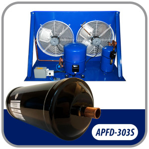 Appli Parts APFD-303S 3/8 in Liquid Line Refrigerant AC Filter Drier hvac Refrigeration 303S ODF Sweat Solder connection universal unidirectional 9 in long 3in wide Appli Parts APFD-303S 3/8 in Liquid Line Refrigerant AC Filter Drier hvac Refrigeration 303S ODF Sweat Solder connection universal unidirectional 9 in long 3in wide