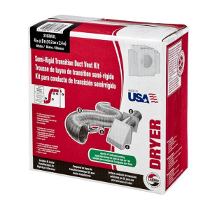 Lambro 1375W-R  Semi-Rigid Transition Duct Preferred Hood Vent Kit 4 inch X 8 ft
Replace 316WUL 316W Lambro 1375W-R  Semi-Rigid Transition Duct Preferred Hood Vent Kit 4 inch X 8 ft
Replace 316WUL 316W
