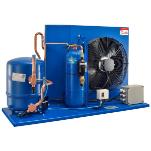 Danfoss OP-HJZ036D39Q Condensing Unit Microchannel Coil 3HP MBP 230V/3Ph/60Hz R134a,R404A,R448A,R449A,R452A,R513A POE Oil 1 Fan with Reciprocating Compressor MTZ36-3 115N0286
 Danfoss OP-HJZ036D39Q Condensing Unit Microchannel Coil 3HP MBP 230V/3Ph/60Hz R134a,R404A,R448A,R449A,R452A,R513A POE Oil 1 Fan with Reciprocating Compressor MTZ36-3 115N0286