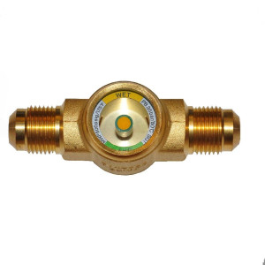 Danfoss 014L0008 Sight Glass 3/8in x 3/8in Flare SGP 10 I R410 Danfoss 014L0008 Sight Glass 3/8in x 3/8in Flare SGP 10 I R410