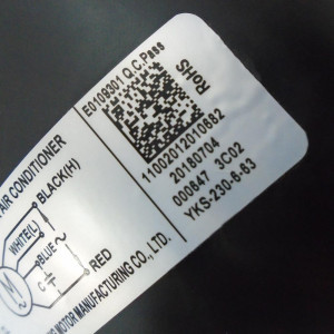 Motor Outdoor Unit Ecox 11002012010682 YKS-230-6-63
Fits: Eivcu060cxxb