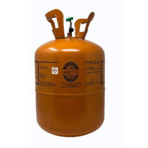 Refrigerant Gas 25 lbs / 11.3 kg. Compatible with R407C.