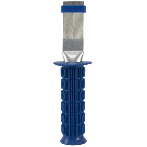 MA-Line MA-MFC2 Fin Comb Metal with Blue Rubber Grip Handle MA-Line MA-MFC2 Fin Comb Metal with Blue Rubber Grip Handle