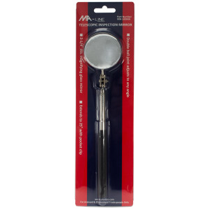 MA-Line MA-142MA Round Magnifying Telescoping Mirror 2-1/4in Mirror 12in Length Extends to 27in MA-Line MA-142MA Round Magnifying Telescoping Mirror 2-1/4in Mirror 12in Length Extends to 27in