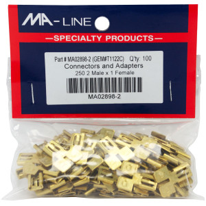 MA-Line MA02898-2 Special Device Disconnect 16-14, 250 TAB. Bag of 100ea MA-Line MA02898-2 Special Device Disconnect 16-14, 250 TAB. Bag of 100ea