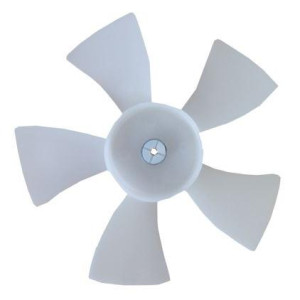 Supco FB401 Plastic Fan Blade 4in CW 1/8 in shaft 5 blades 4C1255C1