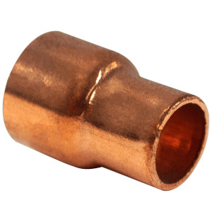 Appli Parts AP-R012038 1/2x3/8 in Reducing Bushing Copper pipe fittings C x C Sweat connections for refrigeration, air conditioning and plumbing applications ACR and Type L copper pipe Appli Parts AP-R012038 1/2x3/8 in Reducing Bushing Copper pipe fittings C x C Sweat connections for refrigeration, air conditioning and plumbing applications ACR and Type L copper pipe