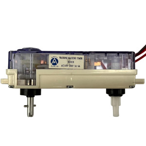 Appli Parts 83028 Timer Washing Machine 4 Cables 2 Knobs, Clear, replaces LG, Samsung, Daewoo, Nisato, Daka, Sankey, Pulley, Hitachi y otras marcas