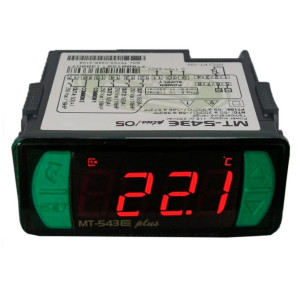 Electronic Control Chilled / Heating 1 Sensor, 4 Outlet, 110/220v (Sitrad Compatible) Full Gauge Mt-543e Plus Electronic Control Chilled / Heating 1 Sensor, 4 Outlet, 110/220v (Sitrad Compatible) Full Gauge Mt-543e Plus
