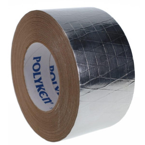 Foil Skrim Kraft Tape 3 in X50 yd Polyken Fsk Reinforced Foil Skrim Kraft Tape 3 in X50 yd Polyken Fsk Reinforced