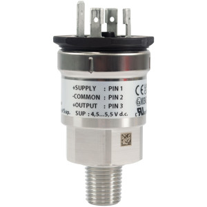 Danfoss 060G1037 Pressure Transmitter AKS 32R for Use with AK CC Controller,  -14.5 to 174 psig, 1/4 NPT Danfoss 060G1037 Pressure Transmitter AKS 32R for Use with AK CC Controller,  -14.5 to 174 psig, 1/4 NPT