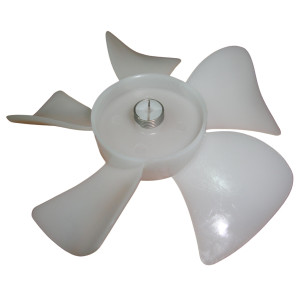 Appli Parts APFB-450 4 in Plastic Fan Blade CCW 1/8 in Shaft, 5 Blades fits WR60X114AP, motor 317 Appli Parts APFB-450 4 in Plastic Fan Blade CCW 1/8 in Shaft, 5 Blades fits WR60X114AP, motor 317