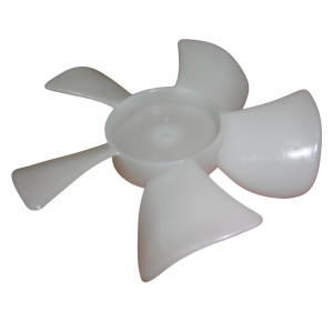 Appli Parts APFB-450 4 in Plastic Fan Blade CCW 1/8 in Shaft, 5 Blades fits WR60X114AP, motor 317 Appli Parts APFB-450 4 in Plastic Fan Blade CCW 1/8 in Shaft, 5 Blades fits WR60X114AP, motor 317