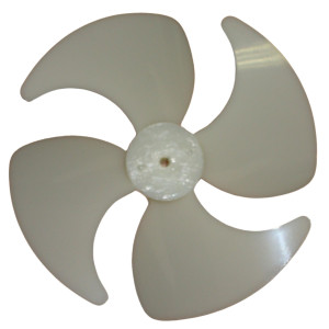 Appli Parts APFB-0102W Plastic Fan Blade, 4 Blades fits motor 01W, 02W, 4 in Appli Parts APFB-0102W Plastic Fan Blade, 4 Blades fits motor 01W, 02W, 4 in
