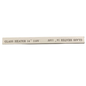 Appli Parts APDH-14G14 14 in, 110 V, 140 W, Glass Defrost Heater Replacement for Refrigerators, 1 piece, replaces REN-14 Appli Parts APDH-14G14 14 in, 110 V, 140 W, Glass Defrost Heater Replacement for Refrigerators, 1 piece, replaces REN-14